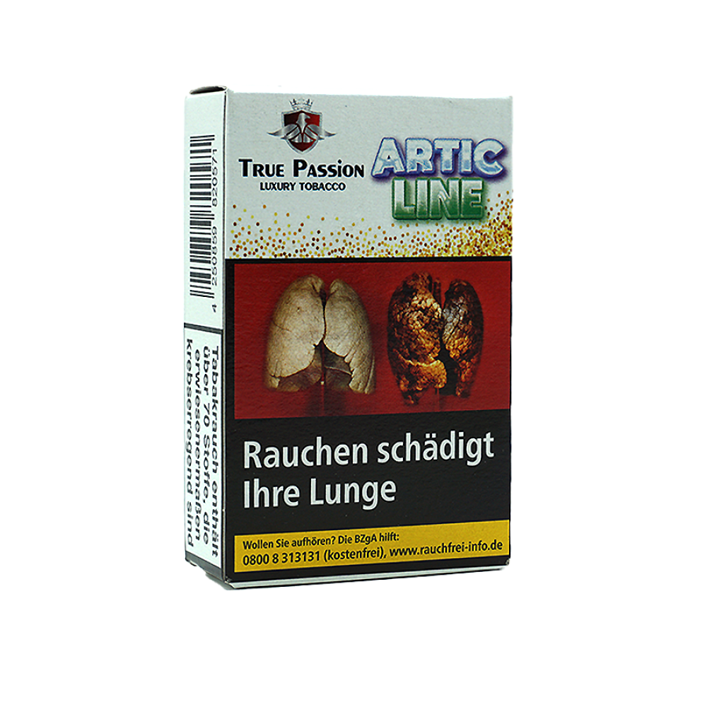 True Passion Arctic Line Limette Ice Shisha Tabak G Erfrischende